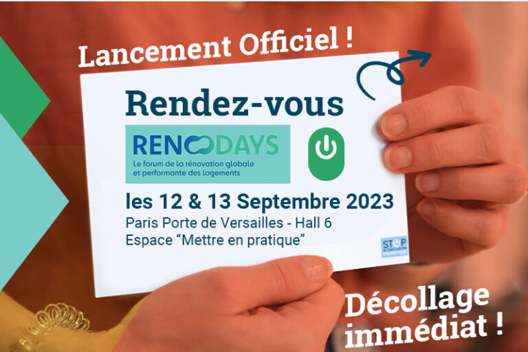 INVITATION : Découvrez-la les 12 et 13 septembre au Forum Renodays à Paris : Porte de Versailles, Pavillon 6, Espace "Mettre en pratique"