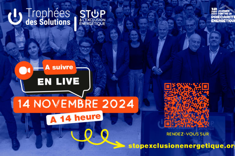 Assistez à l'audition des 17 candidats sélectionnés pour les Trophées des solutions contre la précarité énergétique en direct