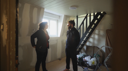 chantier de rénovation à Tourcoing