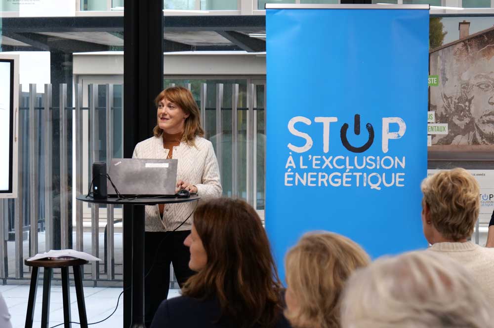 présentation à l'assemblée générale de Chantal Mainguené, Direction Générale STOP Exclusion Énergétique