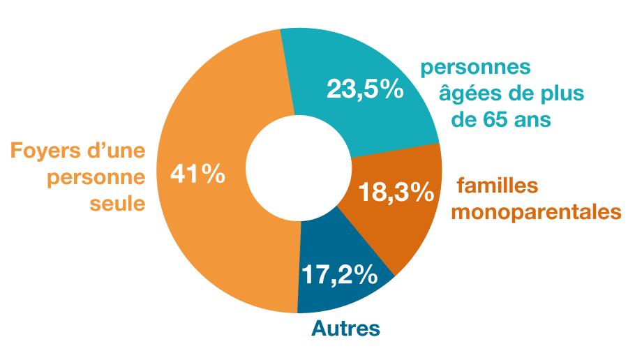 La composition de ces foyers
